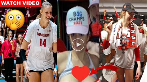 wisconsin volleyball leak uncensored|UW